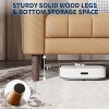 Faux Leather Sofa Couch for Living Room, Modern 3 Seater Sofa Couch with Deep Seats - 3 of 4