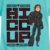 Girls' - How to Train Your Dragon - Hiccup Stacked Fitted Short Sleeve Graphic T-Shirt - 2 of 4