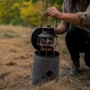 Barebones Gray Zippered lantern storage bag - 3 of 4