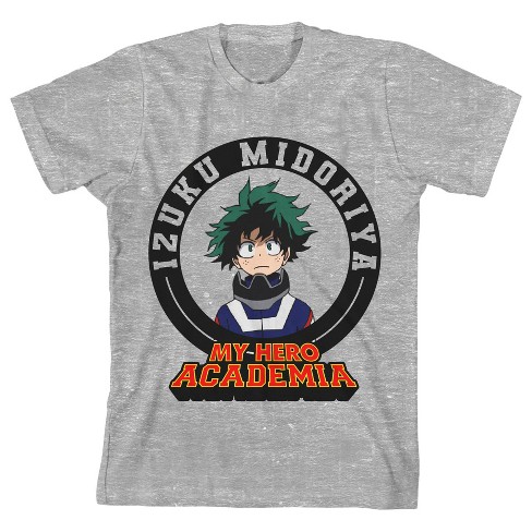 My Hero Academia World Heroes Mission Izuku Midoriya Men's White  T-shirt-medium : Target