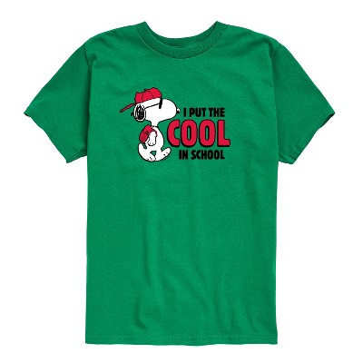 Boys' - Peanuts - Cool In School