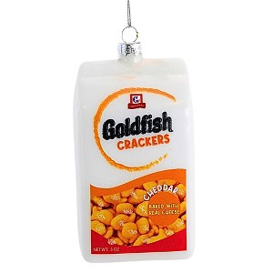 Cody Foster 4.0 Inch Goldfish Crackers Cheddar Crackers Tree Ornaments - 1 of 3