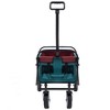 Grungis Folding Shopping Cart with Strap Design,Beach Cart with Lightweight and Portable Design,Utility Cart for Camping,Shopping,Sports - 4 of 4