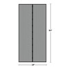 Hastings Home 38" Magnetic Screen Door for French Doors or Sliding Glass Doors - Full Frame Velcro, Black - 4 of 4