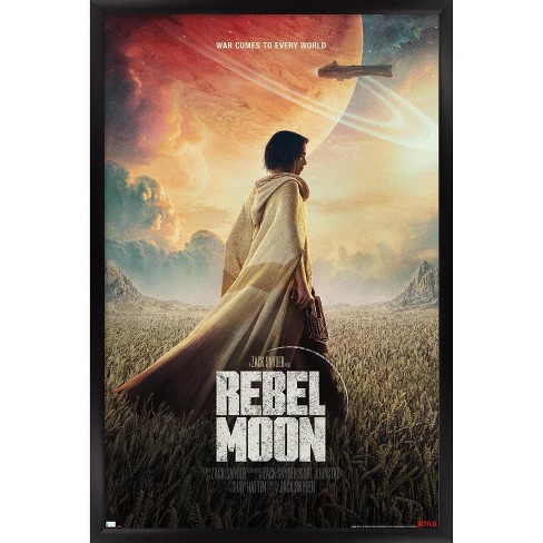 Trends International Netflix Rebel Moon: Part One - A Child Of Fire - Kora  Framed Wall Poster Prints Black Framed Version 14.725 X 22.375 : Target