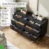 6 Drawer Dresser for Bedroom Large Chest of Drawers Modern Wood Storage Dresser Organizer - 3 of 4