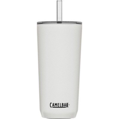CamelBak 20oz Vacuum Insulated Stainless Steel Straw Tumbler - White