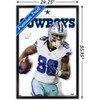 Trends International NFL Dallas Cowboys - CeeDee Lamb Feature Series 24 Framed Wall Poster Prints - 3 of 4