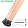 Unique Bargains Silicone Round Chair Leg Caps Floor Protectors 8 Pcs - 2 of 4