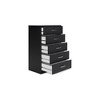 Signature Design by Ashley Casual Finch Chest of Drawers, Black - 2 of 4