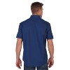 Gioberti Men's Casual Western Solid Short Sleeve Shirt With Pearl Snaps - 3 of 4