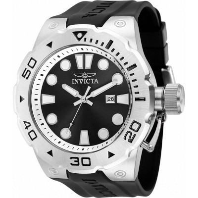 Invicta 36996 Men's Pro Diver Quartz Black Silicone Strap Watch
