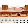 Wooden Titanic Ship Model 32" – Red/White/Black, Medium Handcrafted Replica By Old Modern Handicrafts - 3 of 4