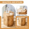 NicBex Modern Hexagonal Textured-Pattern Coffee Table,Minimalist Center Table for Living Room,Living Room Furniture - 4 of 4