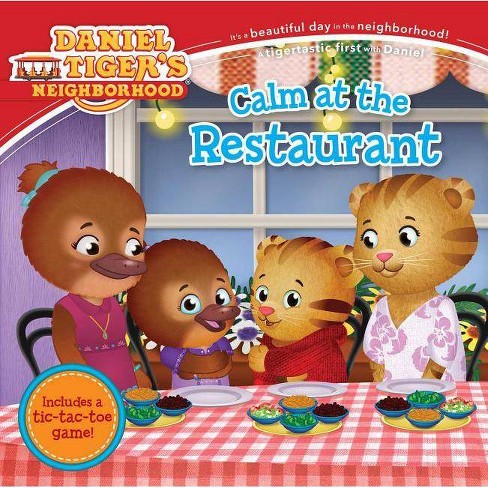 tiger daniel neighborhood calm books restaurant paperback target kids book