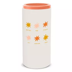 OCS Designs Stainless Steel Slim Can Cooler Notice the Magic