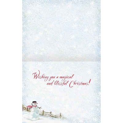 18ct Lang Assorted Snowy Scene Boxed Holiday Greeting Cards : Target