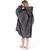 The Bare Homey - Adult Wearable Blanket - Fleece Side Pockets - 2 of 4