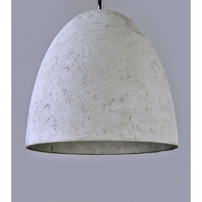 Polished Chrome LED Bowl Pendant Light with Glass Accents