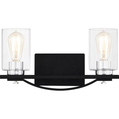 Quoizel Lighting Salem 2 - Light Vanity in  Matte Black