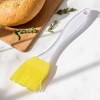 Unique Bargains Pastry Brush 30g Large Crystal Handle Brush Color Block Dishwasher Safe Silicone PP 8.07"x1.57" 1Pcs - 2 of 4