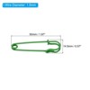 Unique Bargains Large Metal Sturdy Sewing Safety Pins for Blankets 50 Pcs - 2 of 4