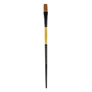 Dynasty Black Gold Series Long Handled Synthetic Flat Brushes, Series 1526 - 1 of 1