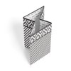 Bacati - Diamond Gray/White Collapsible Laundry Hamper - image 2 of 4