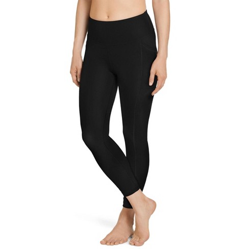 Jockey Women's 360 Stretch Performance 7/8 Legging XL Black