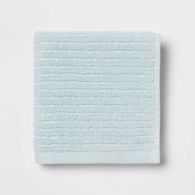 Quick Dry Ribbed Bath Towel Set - Threshold™, 4 of 15