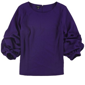 Alfani Womens Balloon Sleeve Pullover Blouse - 1 of 1