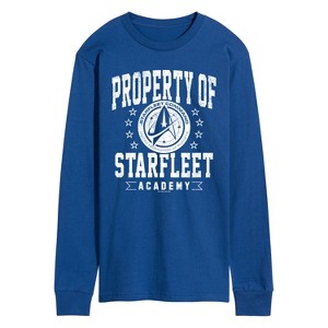 Men's - Star Trek - Property of Starfleet Long Sleeve Graphic T-Shirt - 1 of 4