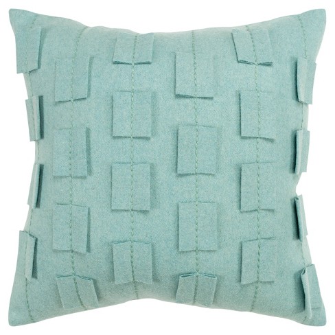 Aqua colored 2025 throw pillows