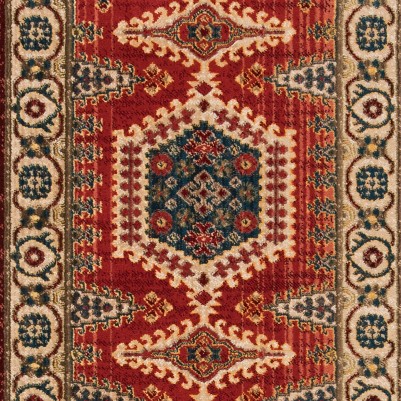 red/ivory