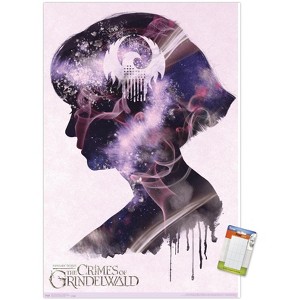 Trends International Fantastic Beasts: Crimes Of Grindelwald - Tina Illustration Unframed Wall Poster Prints - 1 of 4