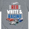 Boys' - Hot Wheels - Red, White, and Racing Short Sleeve Graphic T-Shirt - 2 of 4