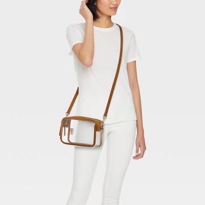 Сумки Universal Thread Double Zip Camera Crossbody Bag - Universal Thread™ Clear — фото 2