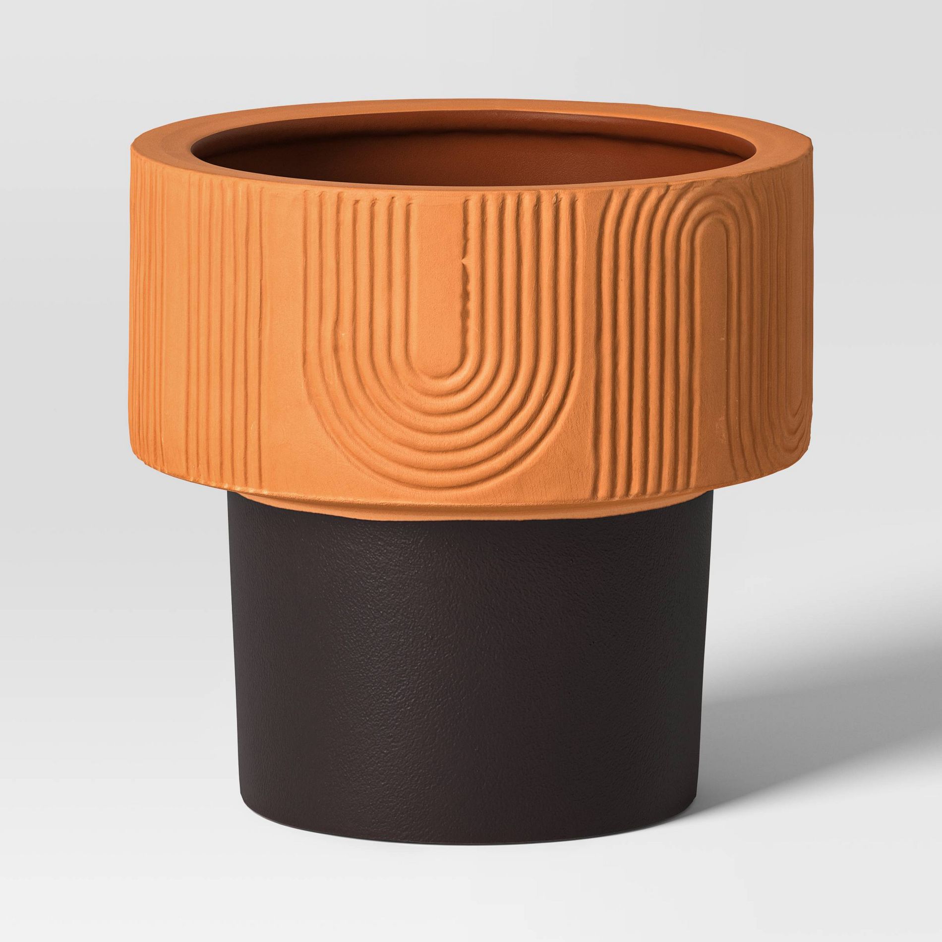 Arches Indoor Outdoor Planter Pot 8.25"x8.125" Terracotta Orange - Threshold™