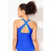 Swimsuits for All Chlorine Resistant Square Neck Contrast Trim Tankini Top (Plus Sizes Available) - 3 of 4