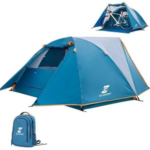 Anybear 2 Person Camping Tent with Aluminum Poles Bike Shed 10x10FT - 1 of 4