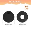 Unique Bargains Round Loose Rubber Beads Craft Smooth Ball Small Hole for DIY Crafts 50 Pcs - 3 of 4