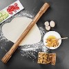 Ironwood Gourmet Acacia Wood Rolling Pins, Set of 2 Long Rolling Pins - 4 of 4