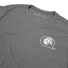 Men's Queens University of Charlotte Men's Sport Active T-Shirt Left Chest Logo - 4 of 4