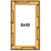 PosterPalooza | 5x10 Bamboo Picture Frame, UV Acrylic, 4 Finishes - Brown, Black, Gold, and Natural - 2 of 4