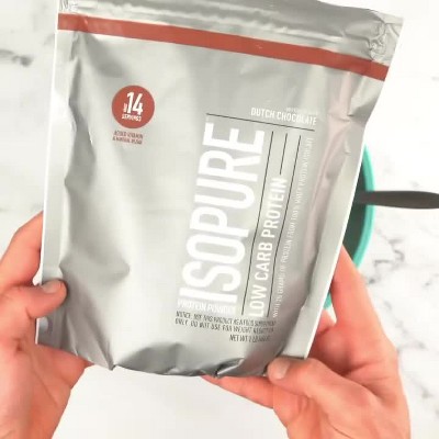 Isopure Low Carb Protein Powder Dutch Chocolate - 3 lb (1.36 kg