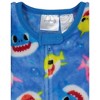 Pinkfong Baby Shark Daddy Shark Mommy Shark Baby Shark Coverall Newborn to Infant - 2 of 4