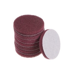 Unique Bargains Drill Power Brush Tile Kitchen Household Scrubber Scouring Pads 8 Pcs - 1 of 4