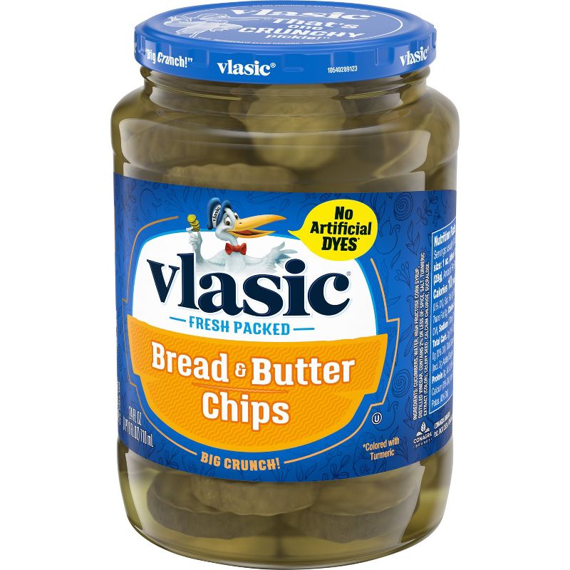 Vlasic Bread &#38; Butter Pickle Chips - 24 fl oz, 4 of 5