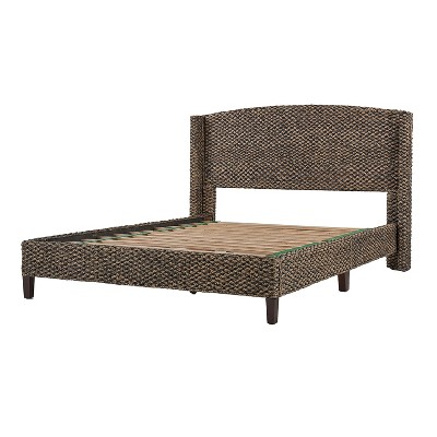 Araldo Traditional Standard Bed with Wingback Design |ARTFUL LIVING DESIGN