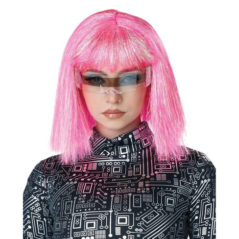 California Costumes Shimmering Pink Cosplay Bob Wig Target